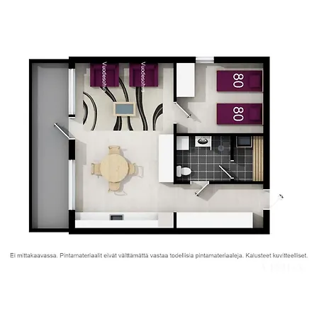 Apartment Lomavuokra Alpine Tunturinlaita Levi