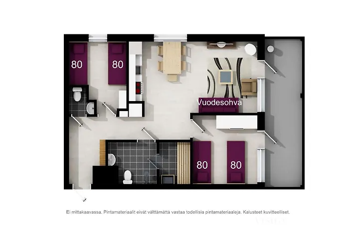 Lomavuokra Alpine Tunturinlaita * Levi