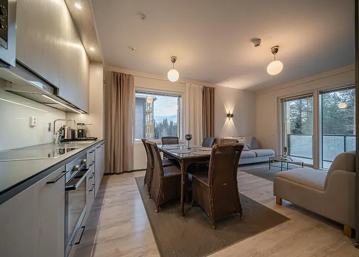 公寓 Lomavuokra Alpine Tunturinlaita