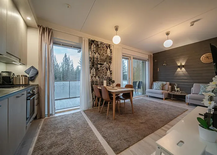 Lomavuokra Alpine Tunturinlaita 公寓